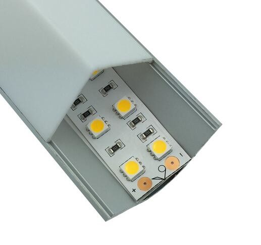 Buy 1/2/3 meter LED aluminum extrusion profile U type Corner aluminum led profile made from shenzhen Led extrusion profiles at wholesale prices