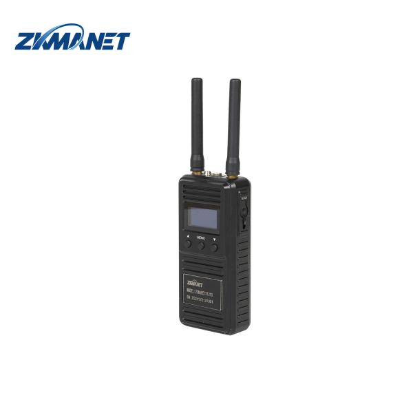 Buy 90Mbps 1W 2T2R Dual Band 5.8GHz/2.4GHz Handheld IP Mesh Radio with Speaker for PTT Voice Intercom at wholesale prices