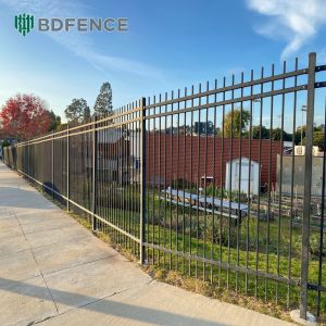 Decorative Tubular Steel Fence Ornamental