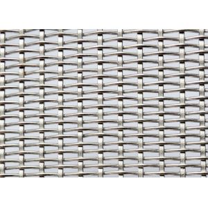 10ft Bending Plain Weave Wire Mesh Antiwear Stainless Steel Facade Cladding