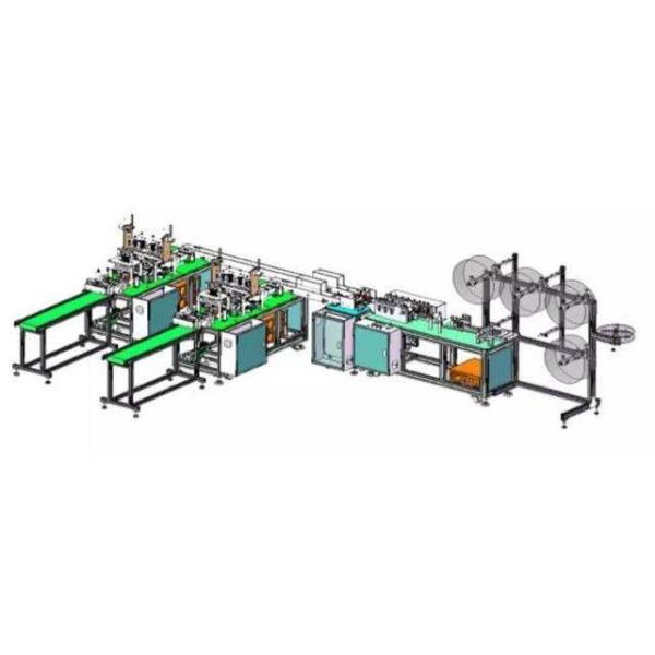Buy Multifunctional Pollution Mask Making Machine Computer PLC Programming Control at wholesale prices