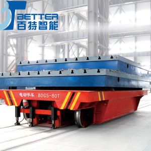 90ton China Supply Motorized Rail Transfer Cart for Injection Mold Plant