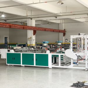 Automatic Zipper Bag Making Machine 12kw Pe Frosted Film Packaging