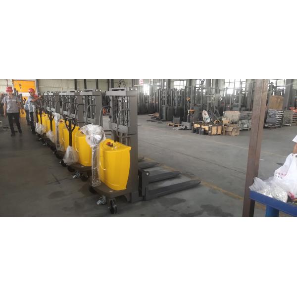 China Factory Direct Sale Walking Electric Stacker Truck Forklift Lifting 1500kg 3m Semi-electric Stacker Pallet Stacker