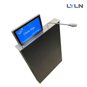 1024 X 600 Digital Name Plate Gooseneck Microphone Meeting Room Applied