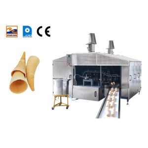 China 28 Baking Template Cone Biscuit / Rolled Sugar Cone Making Machine on sale