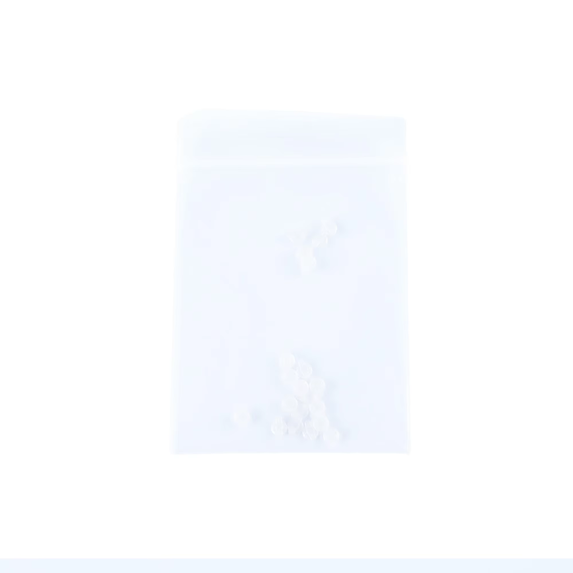 Ceramic Clear Lingual Buttons with Small Cleat 10 pcs/pack