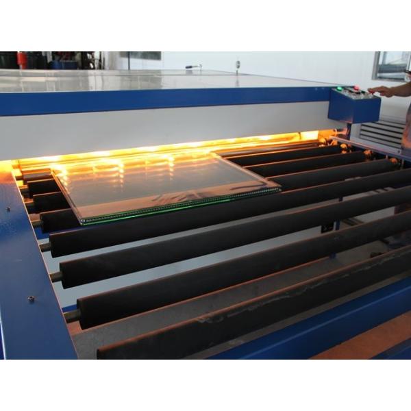 Buy Insulating Glass Machine Heated Roller Press 12~50mm Glass Thickness at wholesale prices