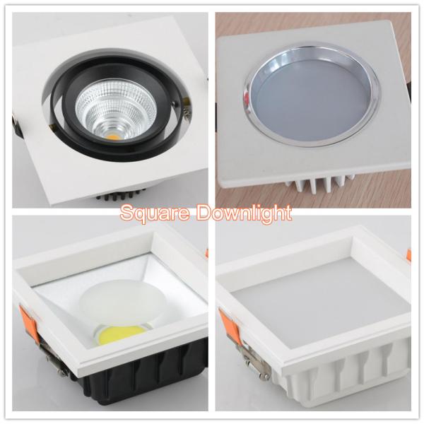 Recessed COB LED Downlight 240v IP44 100 lm / w 8w , LED Down Light Fixtures