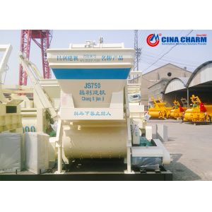 Twin Shaft Discharge 0.75m3 JS750 Concrete Mixer Machine
