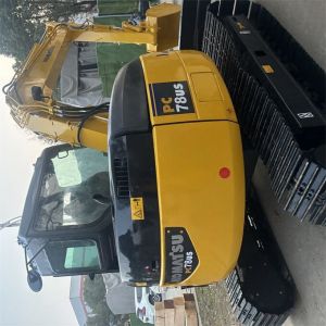 Used Komatsu PC78US 7Ton Crawler Excavator Compact Hydraulic Digger Mini