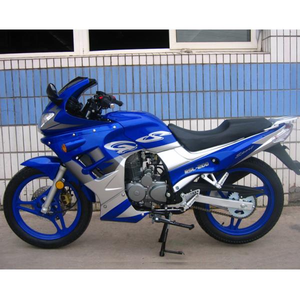 Buy High Powered 200cc Street Motorcycle With Aluminium Rim / Air Cooled Engine at wholesale prices