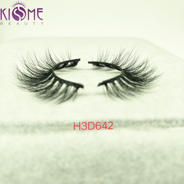 Custom Natural Mink Eyelashes / 100 Siberian Mink Lashes Private Label H3D642