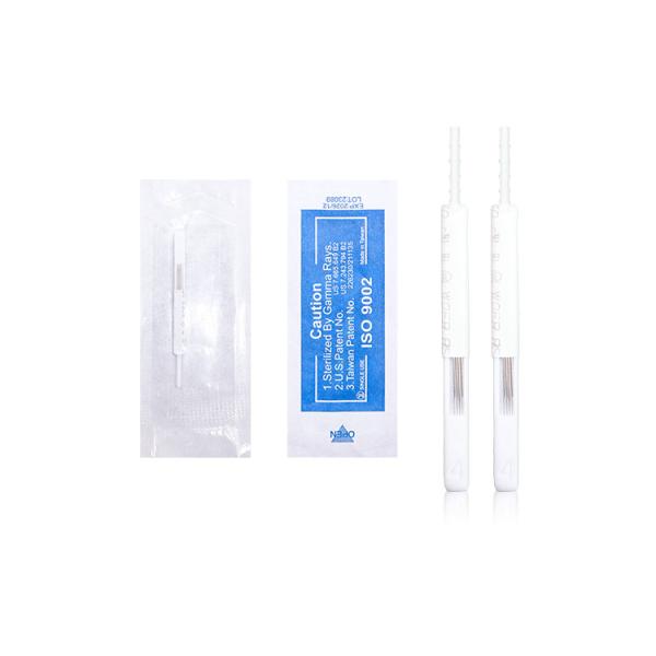 Stainless Steel Tattoo Machine Piercing Needles 4F For Eyeliner