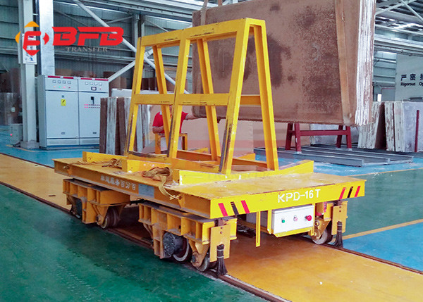 Buy Curved Rails 500T Load 20m/Min Motorized Transfer Trolley at wholesale prices