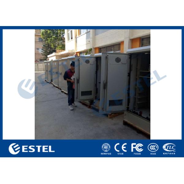 Galvanized Steel Outdoor Telecom Cabinet Single Wall With Heat Insulation