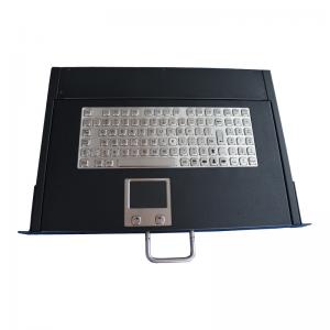 Quality Dynamic 95 Keys Industrial Keyboard With Touchpad 19 Rack Mount for sale