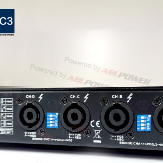 Buy 44.7V 20HZ 4 Channels 650 Watts Stereo Power Amp at wholesale prices