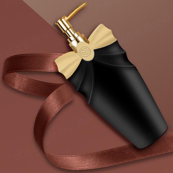 Recyclable HDPE Plastic Lotion Dispenser Bottle 350ml Pump Bottle Shatterproof