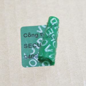 Quality Polyester Film Non Residue Security Labels Seal Indicator OPEN VOID Tamper Evident Sticker for sale