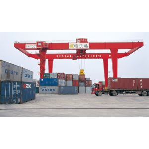 Quality Customized Container Gantry Crane 40 Ton RMG Rail Mounted Quay Crane for sale