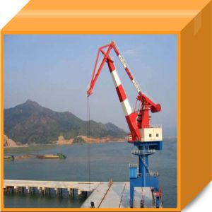 China Dock used portal crane with low electricity consumption on sale