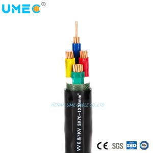 Professional VV22 Vlv22 Underground Low Voltage PVC Cable with Third Party