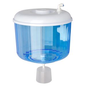 China Transparent Blue 7L Mineral Water Purifier Pot ABS Material For Water Filter System on sale