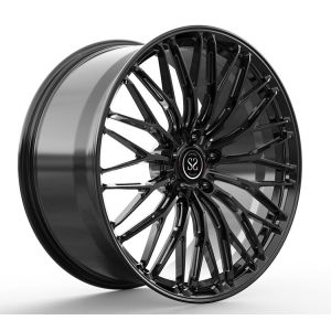 22x10.5 and 22x11 Gloss Black 1-PC Forged Rims For BMW X5