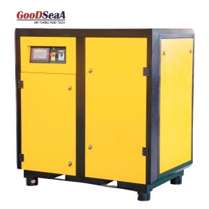 ISO 75kw 8bar Air Cooling VFD Screw Air Compressor