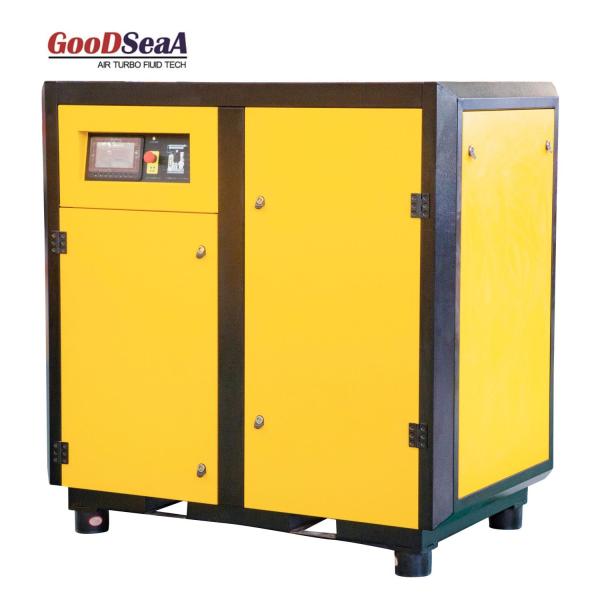 Buy ISO 75kw 8bar Air Cooling VFD Screw Air Compressor at wholesale prices