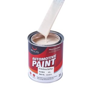 Pearl Automotive Paint 1K Basecoat Red/Blue Weather Resistant Clear Coat