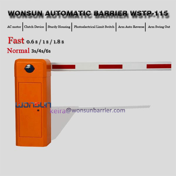 Intelligent Electronic Automatic Parking Barriers Fence Arm
