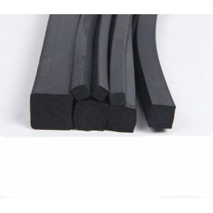 EPDM Extrusion Square Silicone Sponge Rubber Seal Strip with Customizable
