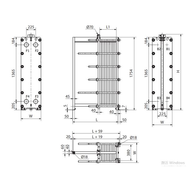 Sondex S47 S47A Heat Exchanger Seals For Milk Juice Industry