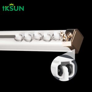 6063 Aluminium Curtain Rails Window Curtain Track Accessories