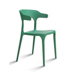 China Cheap custom high quality green plastic chairs on sale