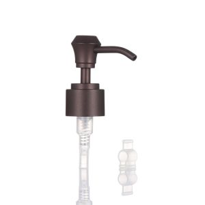 28/410 Plastic Bottle Stainless Steel Dispenser Pump with Clip Lotion Pump