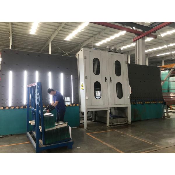 2000mm*2500mm Insulating Glass Washing Machine With Six Soft Brushes