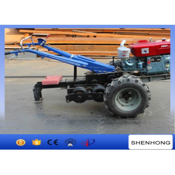 Buy 15HP Tower Erection Tools Double Capstan Hand Tractor Winch For Cable Pulling at wholesale prices