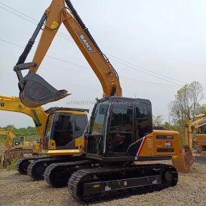Used Sany SY135C Excavator with Original Hydraulic Valve and 0-2000 Working