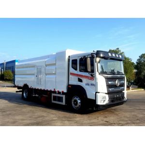 4x2 Dongfeng Road Sweeper Truck 16 Tons High Pressure Jet Water Tank Road