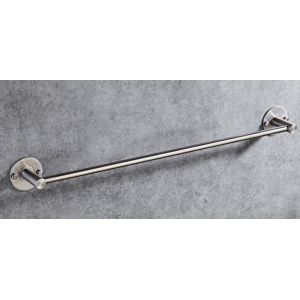 Single Towel Rail 83508- Round &Stainless steel 304&Brush &Bathroom Accessories &kitchen,Sanitary Hardware