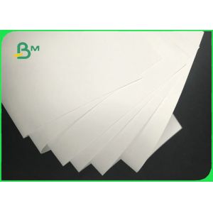 China 0.9mm 1.4mm 24 * 36inch White Absorbent Paper For Coaster Board on sale