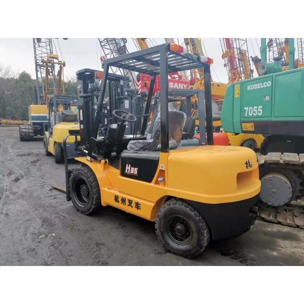 Buy 3.5T Hangcha Fd35 Used Diesel Forklift 2780mm Height at wholesale prices