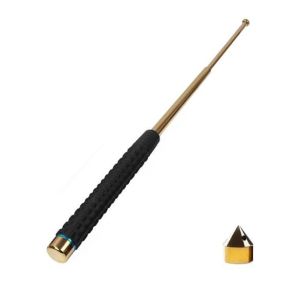 Self-defense telescopic stick Three-section telescopic vehicle self-defense