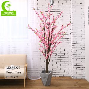 Manufacture Direct Sale Indoor Artificial Peach Blossom Trees Artificial Tree