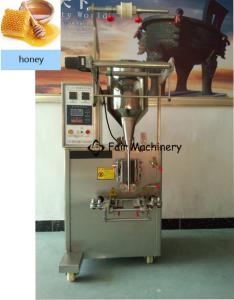 Quality 5Bag/Min SGS ISO Liquid Pouch Packing Machine For Honey Sachet 0.4mpa for sale