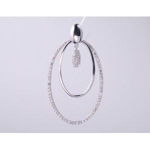 China Zircon Stone 925 Sterling Silver Jewelry on sale