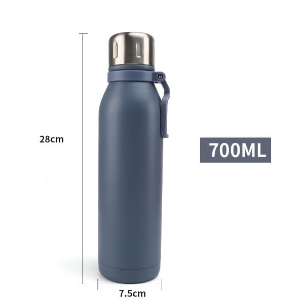 700ml High Quality Double Wall Stainless Steel Vacuum Insulated Drinking Water Bottle Wholesale Metal Flasks